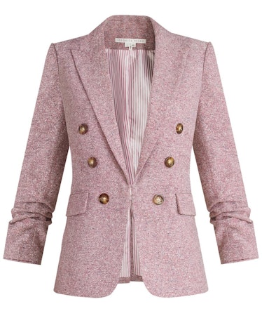 Beacon Heathered Dickey Jacket in Orchid