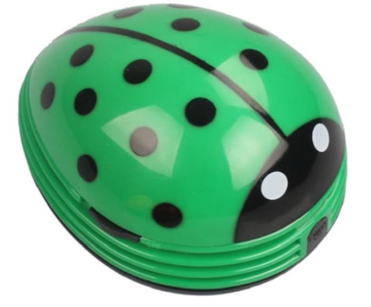 E ECSEM Ladybug Desk Vacuum