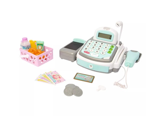 Product image for the Perfectly Cute Cash Register; best gifts for 3-year-olds