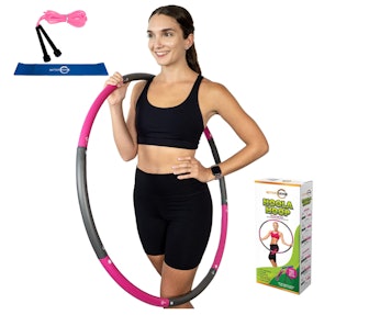 Better Sense Weighted Hula Hoop with Jump Rope