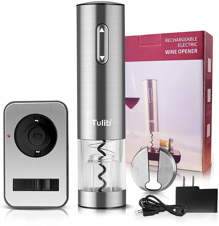 Tulib Electric Wine Opener with Foil Cutter