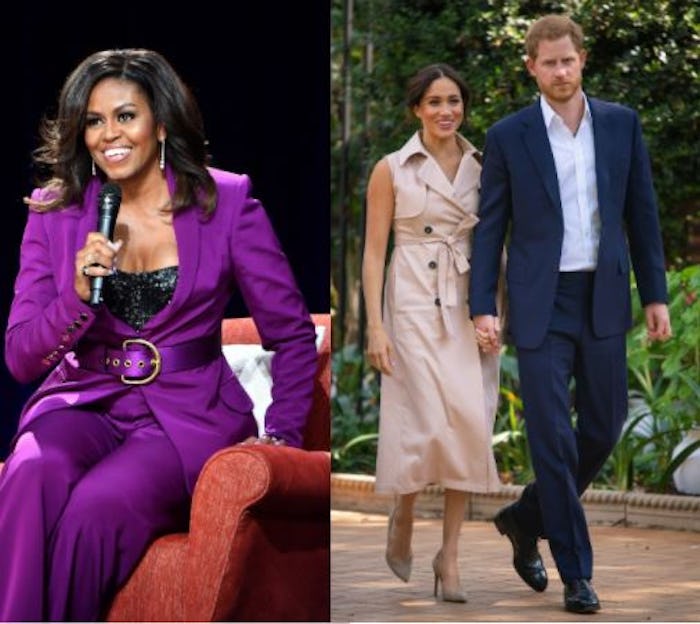 Michelle Obama says she prays there is "forgiveness, clarity and love," between Prince Harry, Meghan...