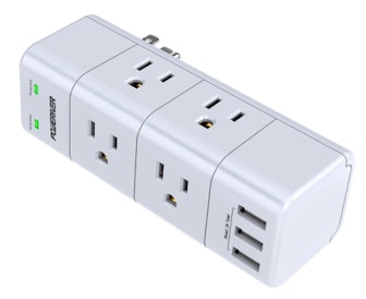 POWERIVER Surge Protector with Rotating Outlets