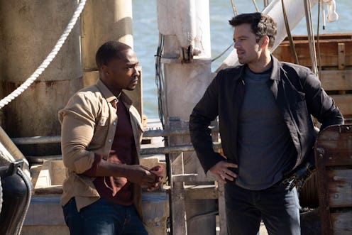 Anthony Mackie and Sebastian Stan in 'The Falcon and the Winter Soldier.'