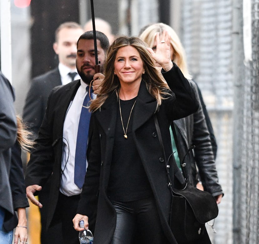 Jennifer Aniston is seen on December 05, 2018 in Los Angeles, California.