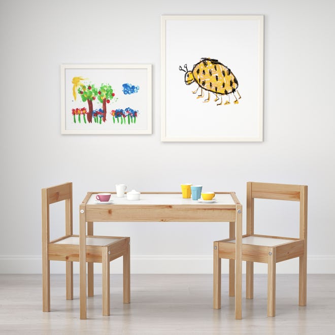 Product image for LÄTT Children's Table and 2 Chairs; best gifts for 3-year-olds