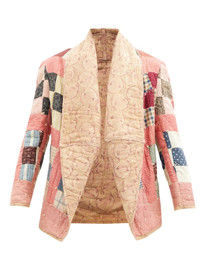 Abbey Patchwork Quilted Upcycled Jacket
