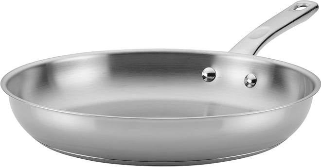 Ayesha Curry Home Collection Stainless Steel Frying Pan (12.5 Inch)