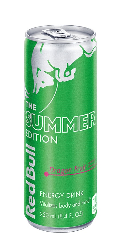 Red Bull's Summer Edition 2021 Flavor, Dragon Fruit,  is a sip with a tropical twist.