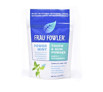 Frau Fowler POWER MINT Tooth Powder
