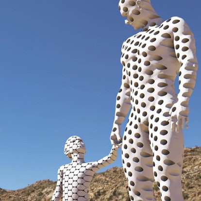 A piece of artwork by Chad Knight.