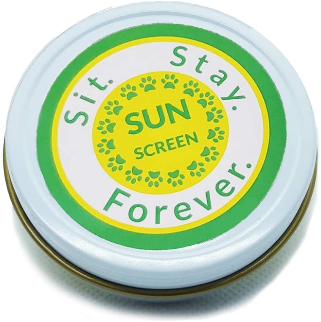 SIT. STAY. FOREVER. SAFETY FIRST Sunscreen and Moisturizer, 2 Oz. 