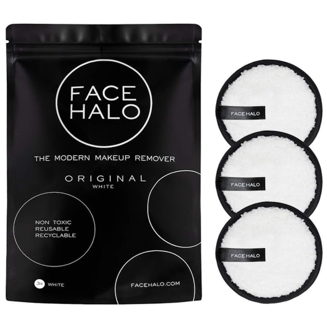 Face Halo Reusable Makeup Remover Pads (3-Pack)