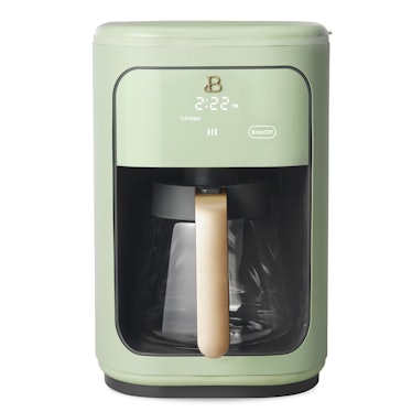 14 Cup Programmable Touchscreen Coffee Maker, Sage Green by Drew Barrymore