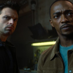 Sebastian Stan & Anthony Mackie star in 'The Falcon & The Winter Soldier'