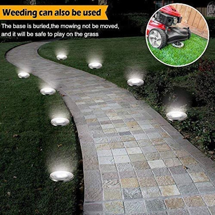 Aogist Solar Ground Lights (8-Pack)