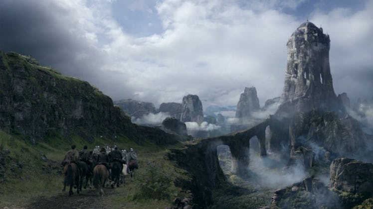 The Eyrie in the Vale in Game of Thrones