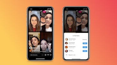 Here's how to use Instagram's Live Rooms to stream with up to three people.