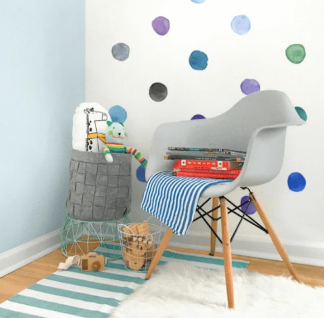 Small Rainbow Dots Wall Decals