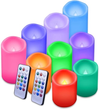 Enido Flameless LED Candles (9 Pack)