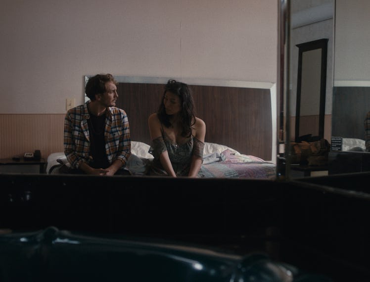 Eamon Farren and Isabel Sandoval in Lingua Franca.