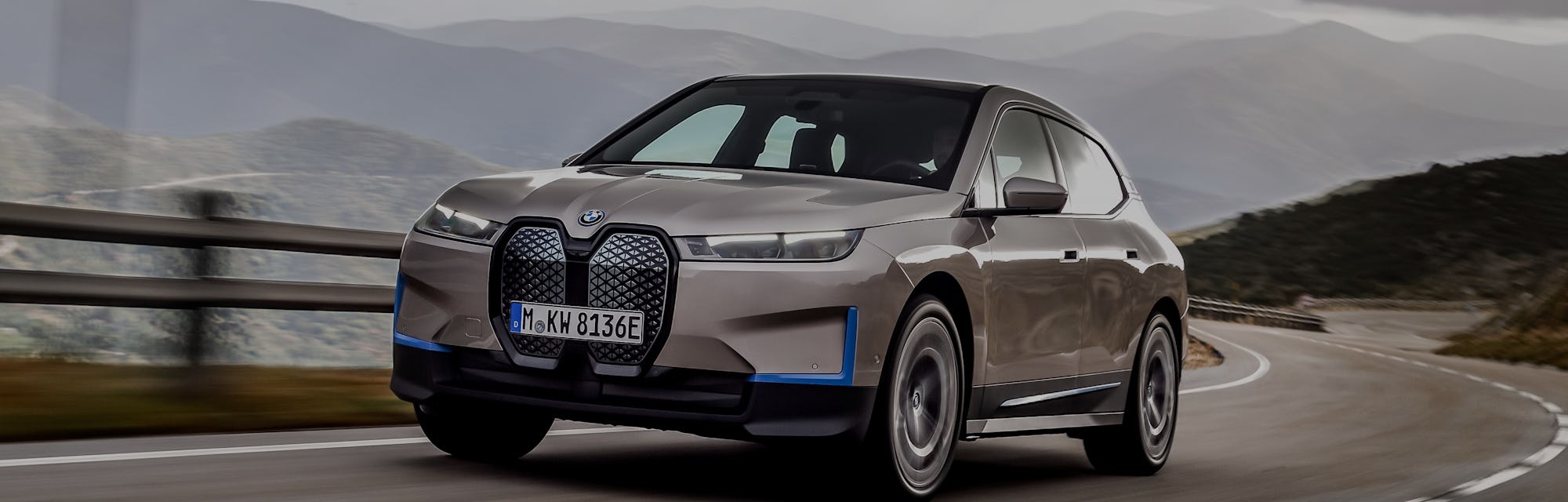 BMW's iX electric SUV, set to be released in 2021.