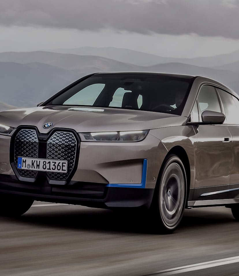 BMW's iX electric SUV, set to be released in 2021.