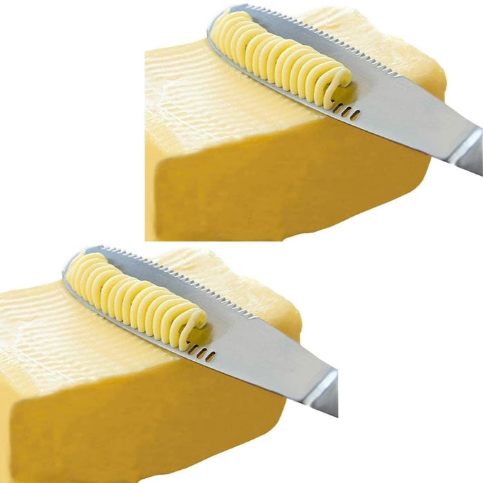 Simple preading Stainless Steel Butter Spreader Set of 2)