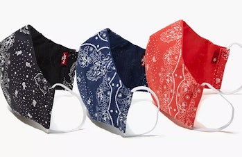 Levi's Reversible Printed Face Mask