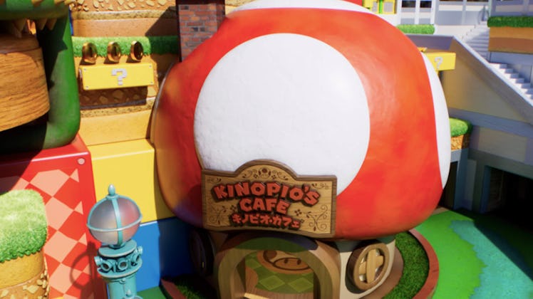 Super Nintendo World's Mario-themed food offerings look adorable.