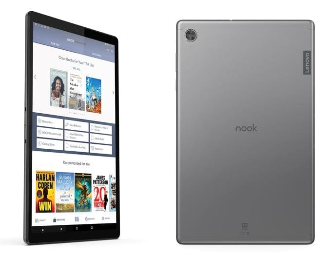 Barnes & Noble is releasing a new Nook-branded tablet developed by Lenovo.