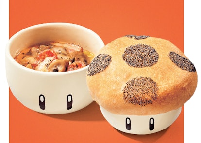 Super Nintendo World's Mario-themed food offerings look adorable.