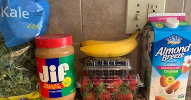 The Hot Girl Smoothie ingredients.