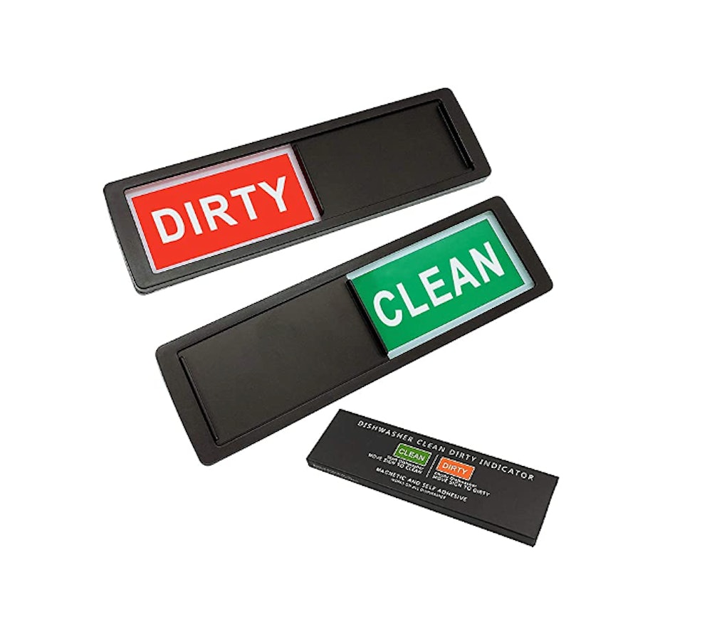 YFLZBY Clean Dirty Dishwasher Magnet Sign