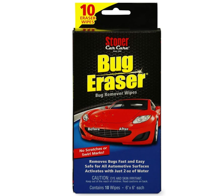 Stoner Car Care Bug Eraser Wipes (10 Count)