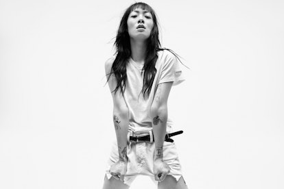Rina Sawayama for Calvin Klein's Spring 2021 Campaign.