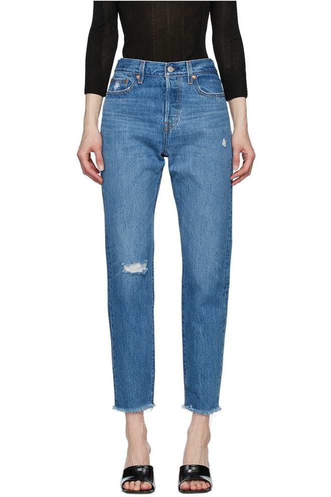 Levi’s Blue Wedgie Icon Jeans