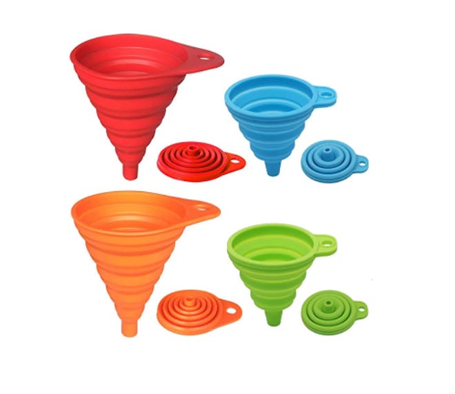 KongNai Silicone Collapsible Funnel Set