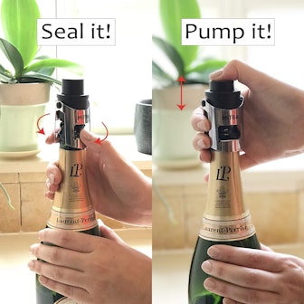 MiTBA Bottle Stopper with Pressure Pump