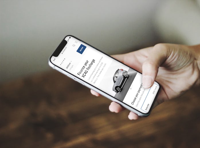 Volvo's buying app
