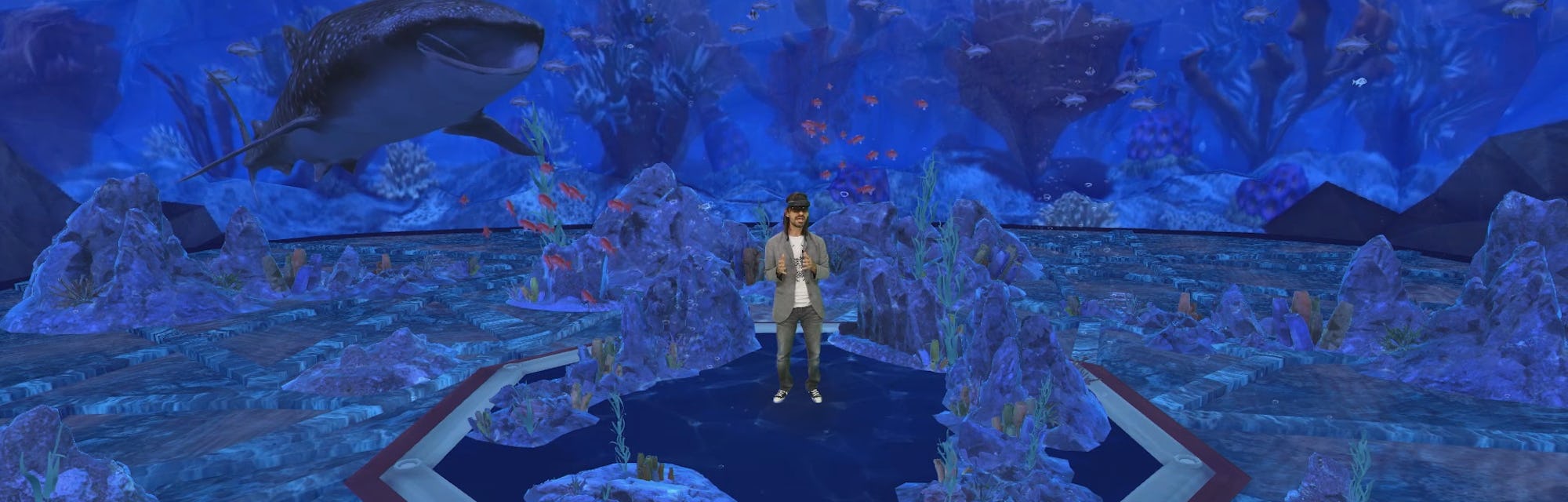 Microsoft Mesh is an augmented reality experience for Teams.