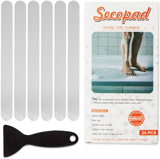 Secopad Anti-Slip Shower Stickers (24-Pack)