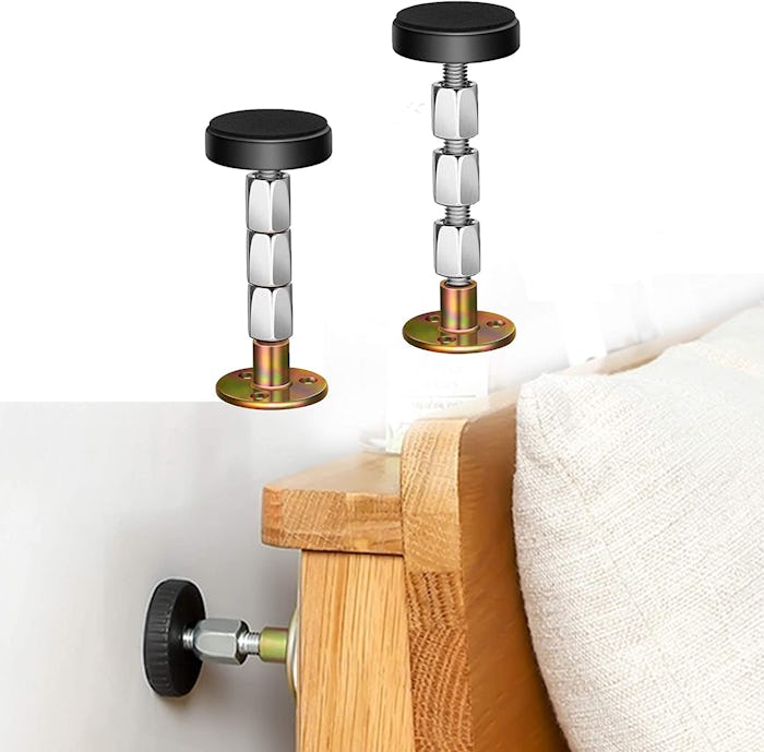 Krisler Adjustable Headboard Stoppers (2-Pack)