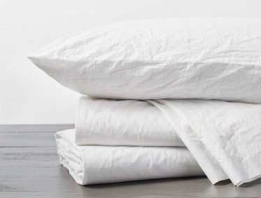 Organic Crinkled Percale™ Sheets - Full