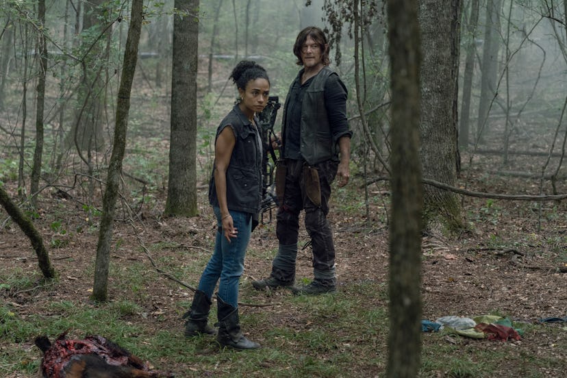 Connie and Daryl are good friends on 'The Walking Dead.' Photo via AMC