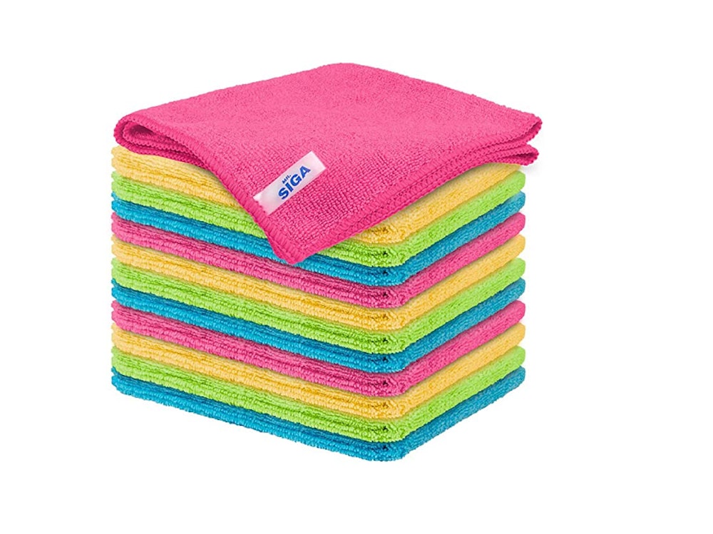 MR.SIGA Microfiber Cleaning Cloth (12-Pack)