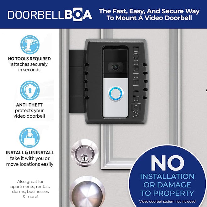 DOORBELLBOA Anti-Theft Video Doorbell Mount