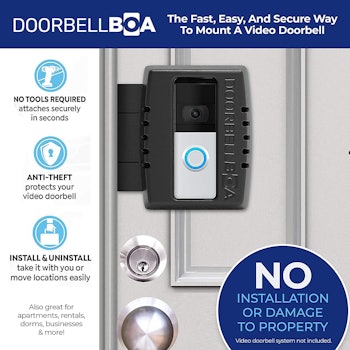 DOORBELLBOA Anti-Theft Video Doorbell Mount