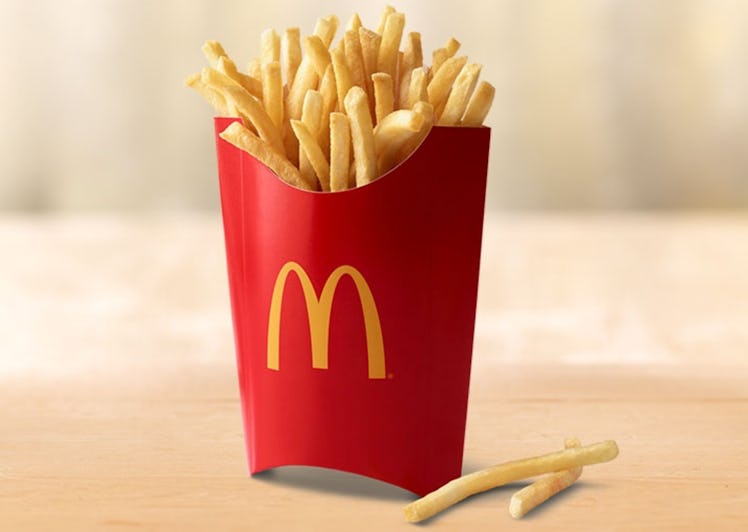 Check out McDonald's free large fries with an app download deal.