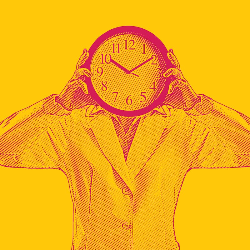 adhd clock time keeping at work